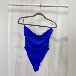 NWT Zara Bodysuit Royal Blue